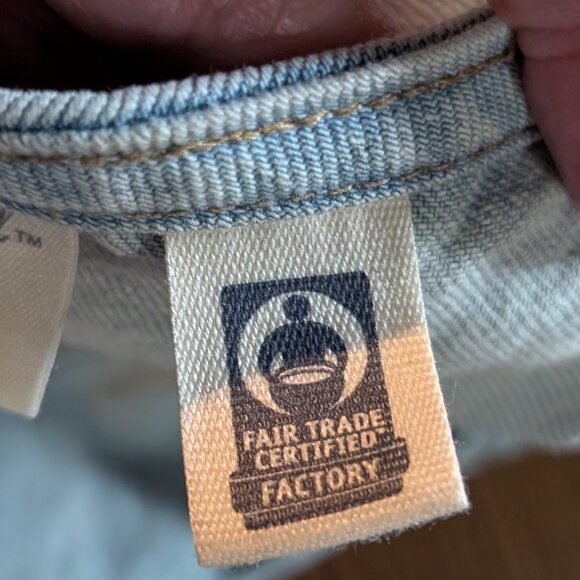 Universal Threads Halter Top Light Blue Denim Size Med - Picture 9 of 12